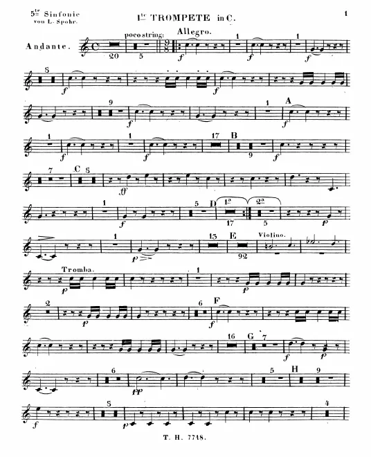 Trumpet 1, 2 (C)