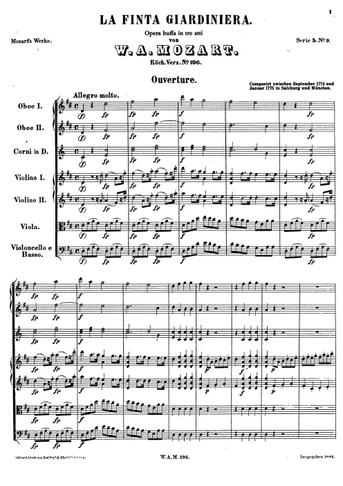 Overture and Act 1, Nos.1–6