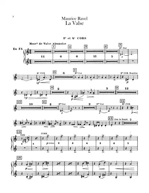 Horn 3/4 (F)