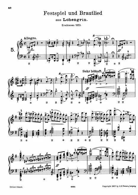 1. Festspiel und Brautlied (scan)