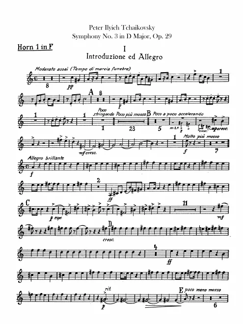 Horn 1 (F)