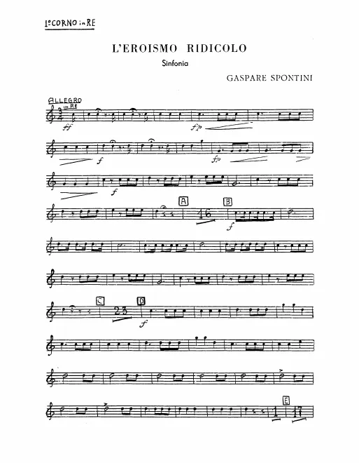 Horn 1, 2 (D)