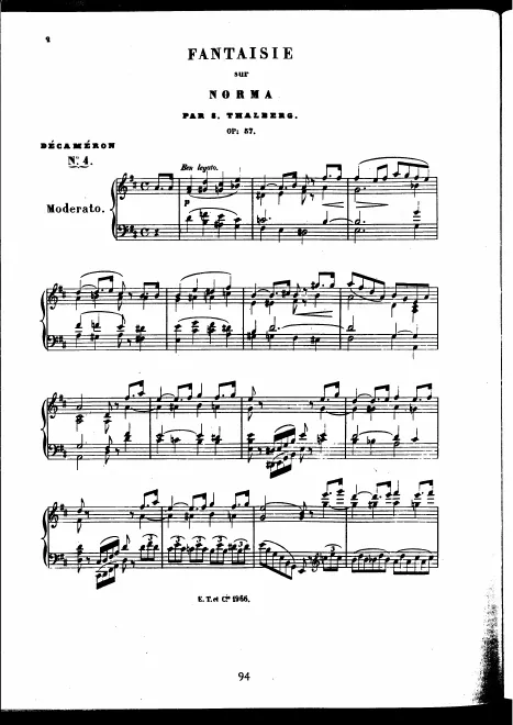 4. Fantaisie sur 'Norma' (1846)