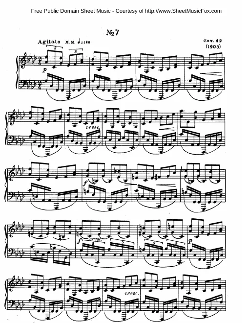 7. Etude in