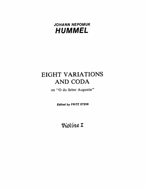 Violins I