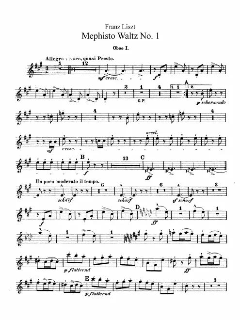 Oboe 1, 2