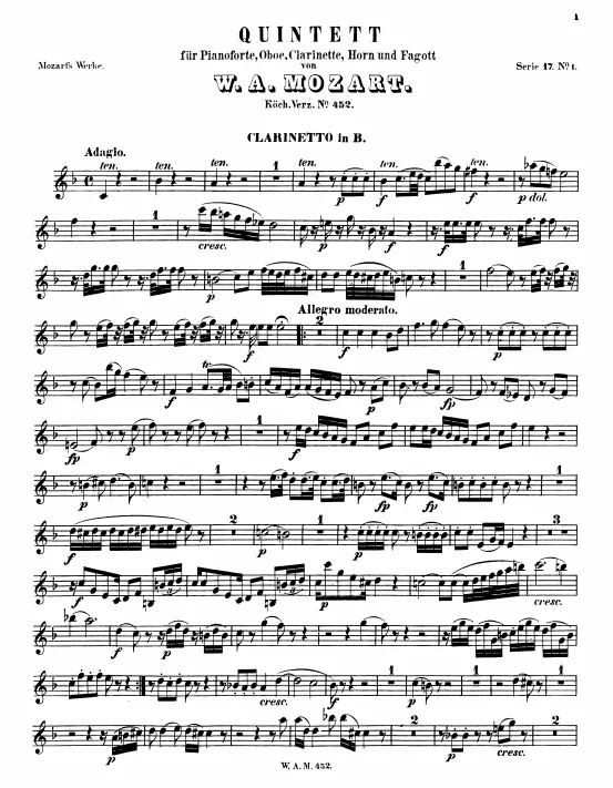 Clarinet Part (B)