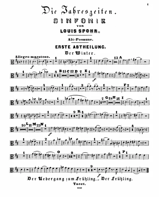 Trombone 1, 2 (Alto, Tenor)*