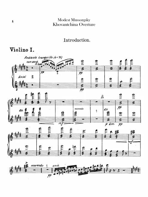 Violins I
