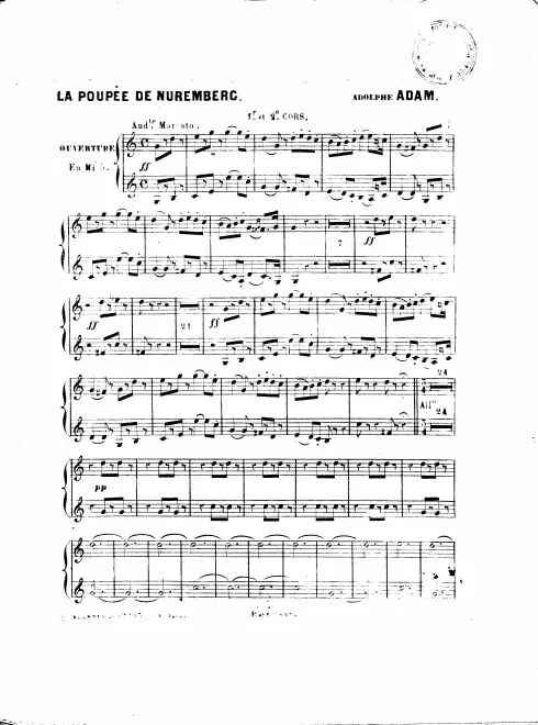 Horn 1/2 (E), 3/4 (B)