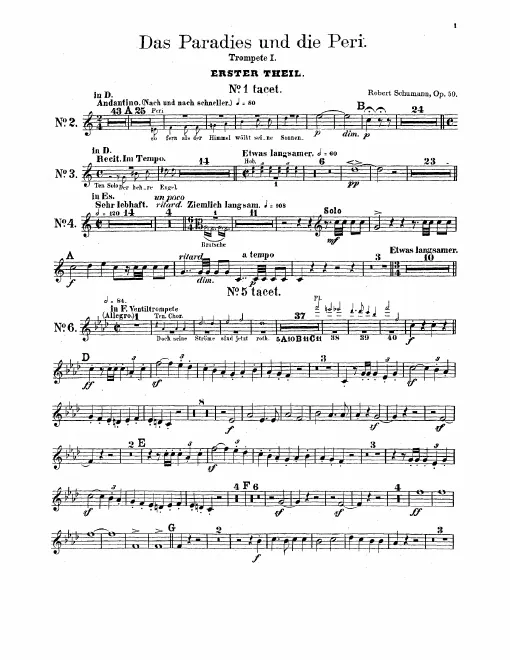 Trumpet 1, 2