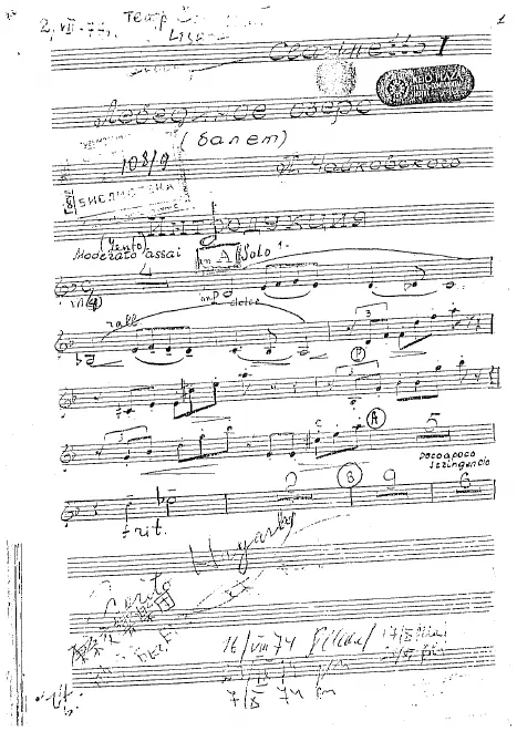Clarinet 1