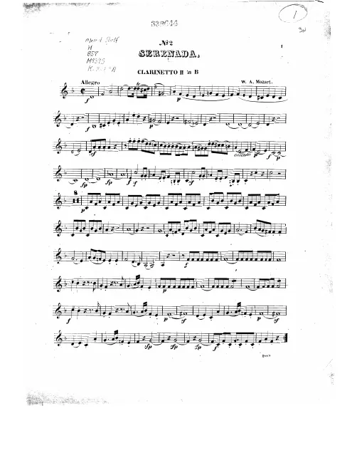 Clarinet 2 (B)