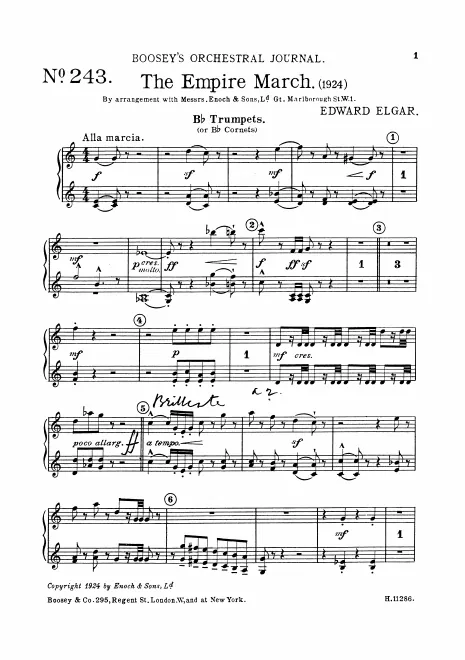 Trumpet 1/2 (B)