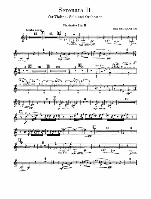 Clarinet 1, 2 (B♭)