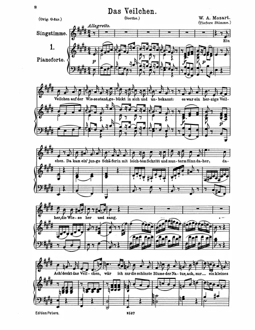 Complete Score (low voice, )
