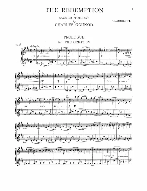 Clarinet 1/2 (A/B♭)