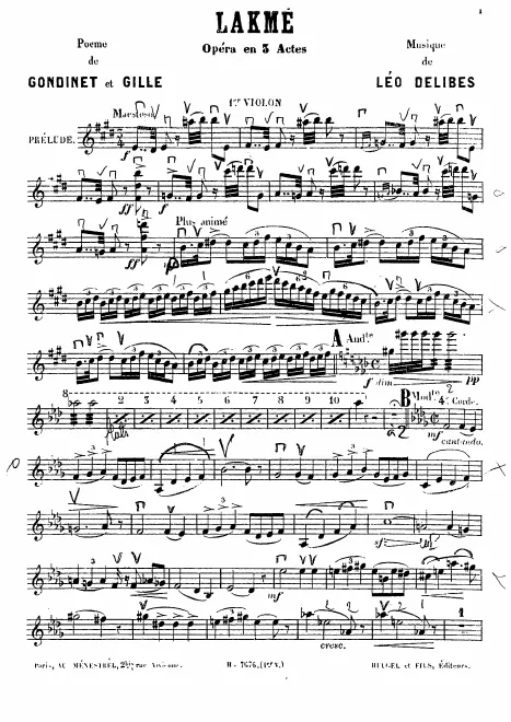 Violins I (with bowings)