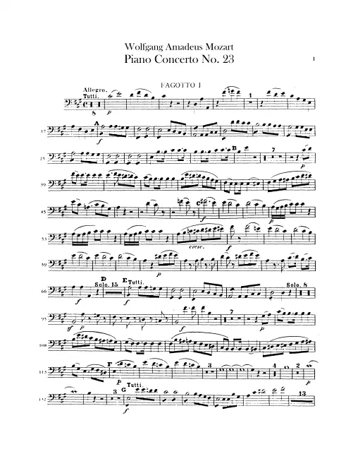 Bassoon 1, 2