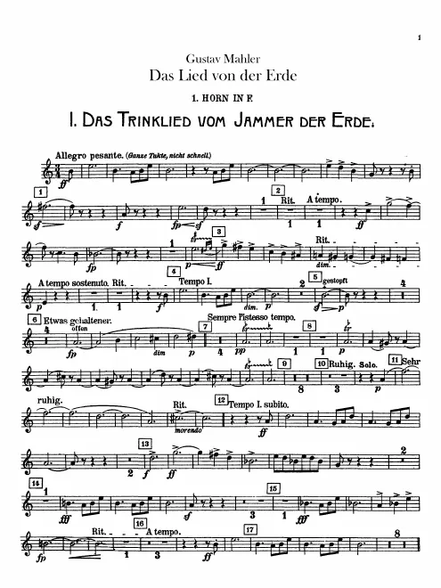 Horn 1 (F)