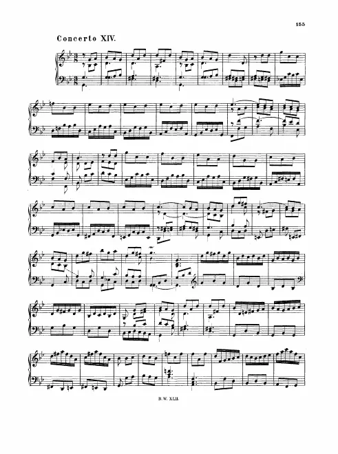 14. Concerto in , BWV 985