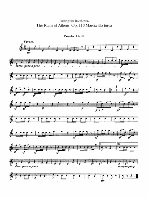 Trumpet 1, 2 (in B)