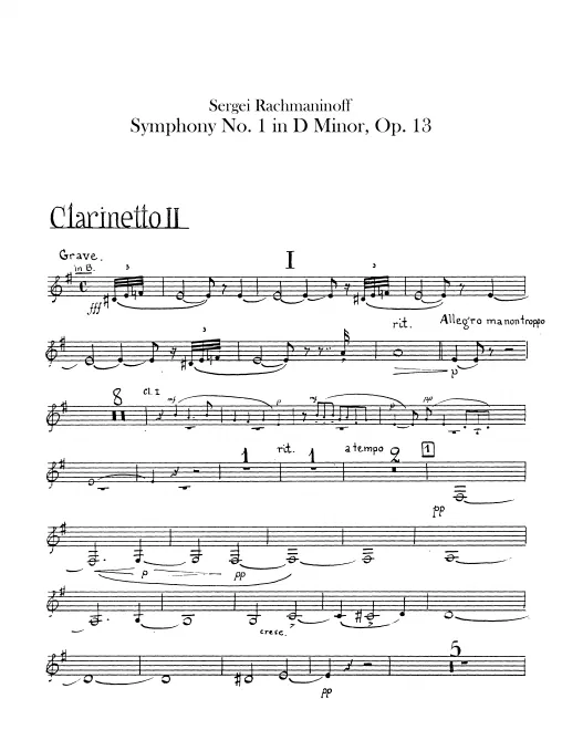 Clarinet 2 (B/A)