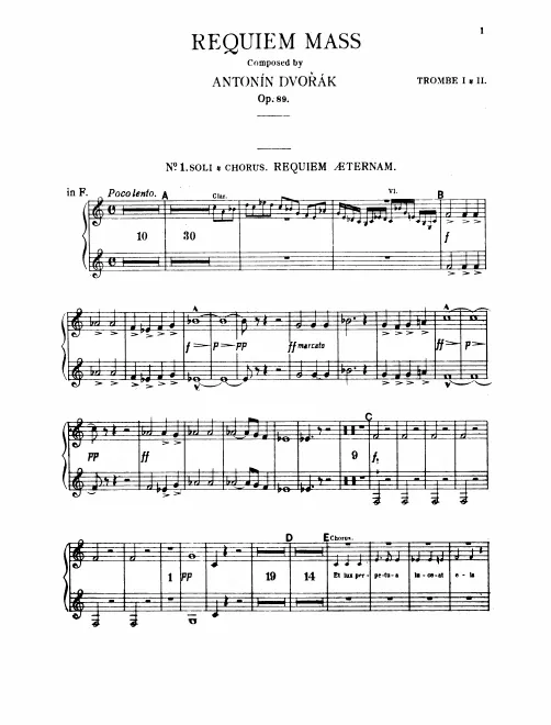 Trumpet 1/2 (F, B, E, E, D), 3/4* (B)