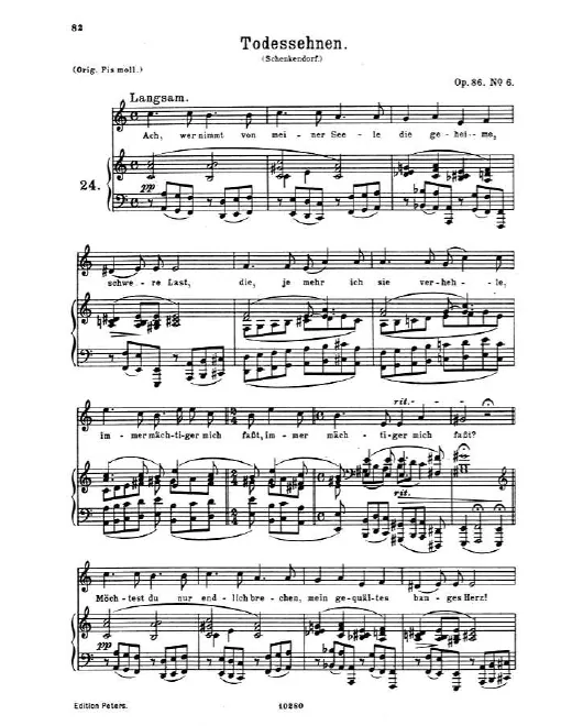 6. Todessehnen