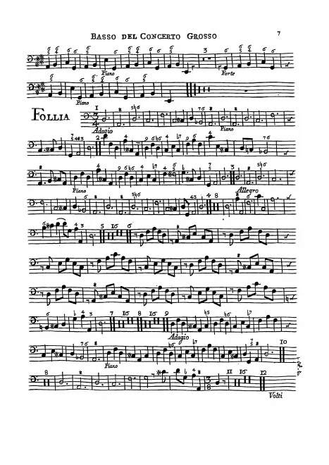 Continuo (Basses, Keyboard)