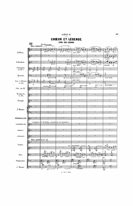 Sc.2: Choeur et Légende