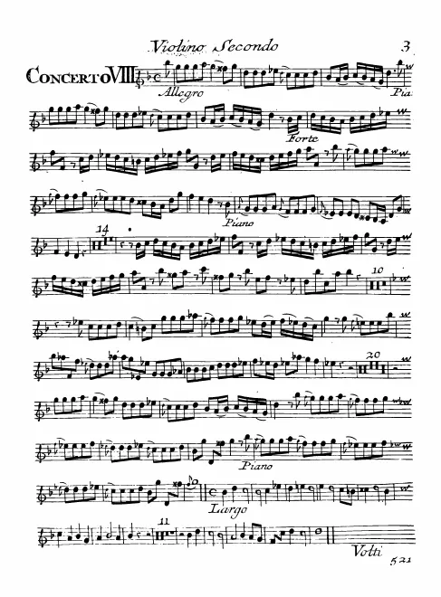 Violins II