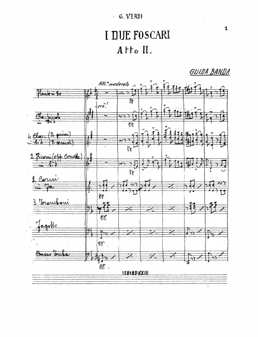 Condensed Score