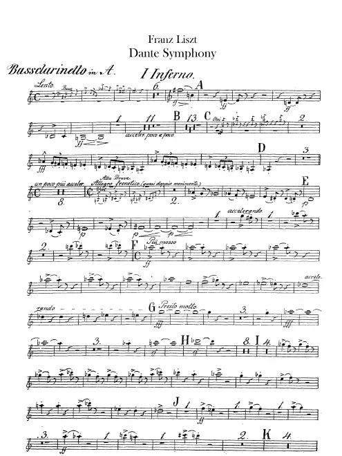 Bass Clarinet (A)