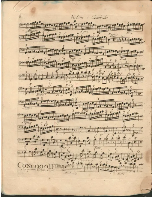 Basses and Continuo