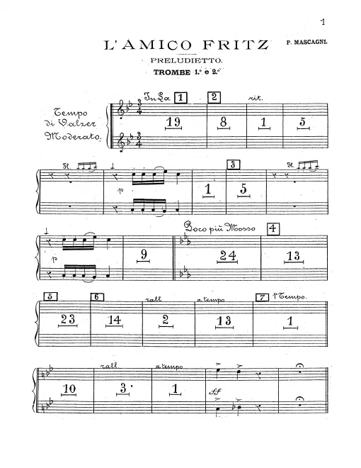 Trumpet 1/2 (B/F)