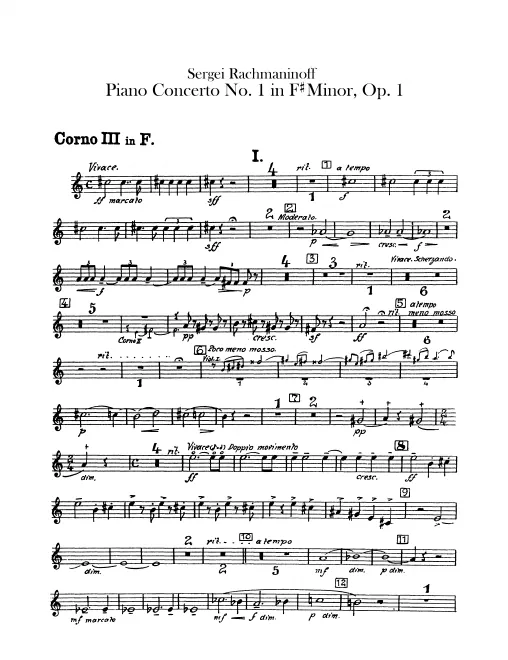 Horn 3 (F)