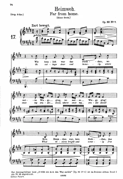 7. Heimweh I
