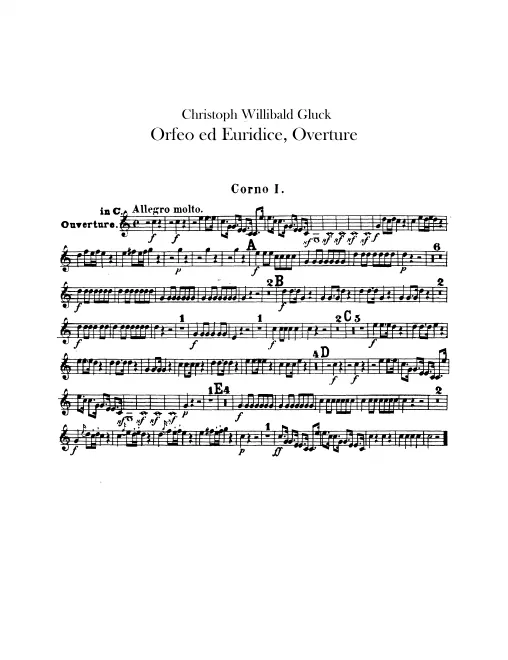 Horn 1, 2 (C)