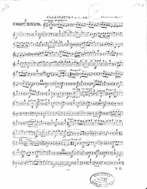 Clarinet 1 (A)