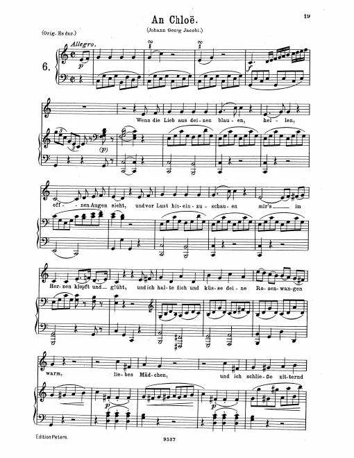 Complete Score (low voice, )