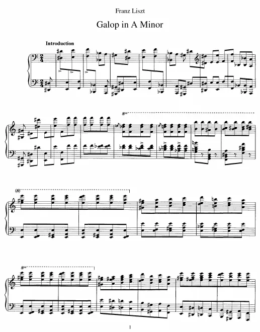 Complete Score (S.218)