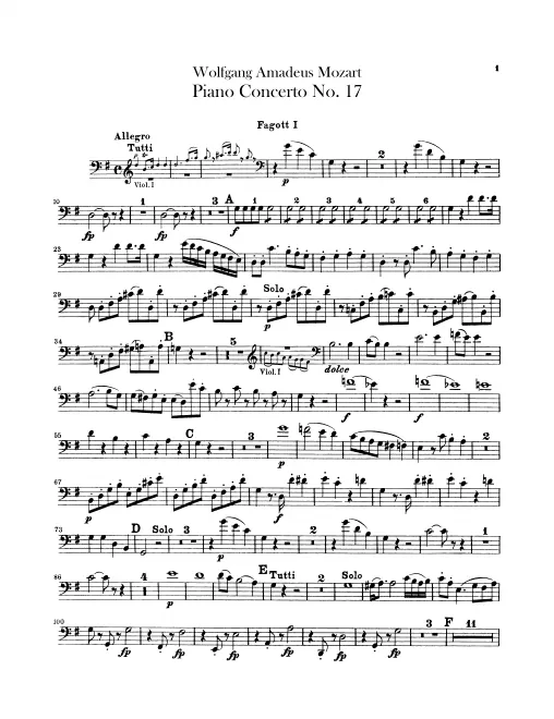 Bassoon 1, 2