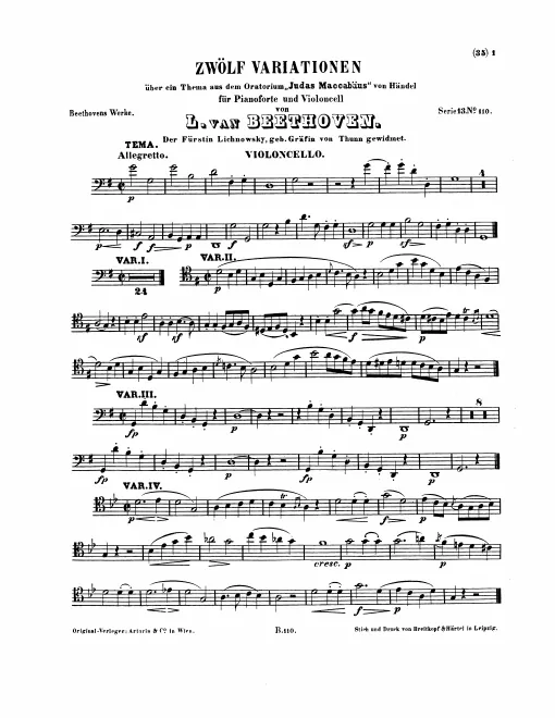 Cello Part