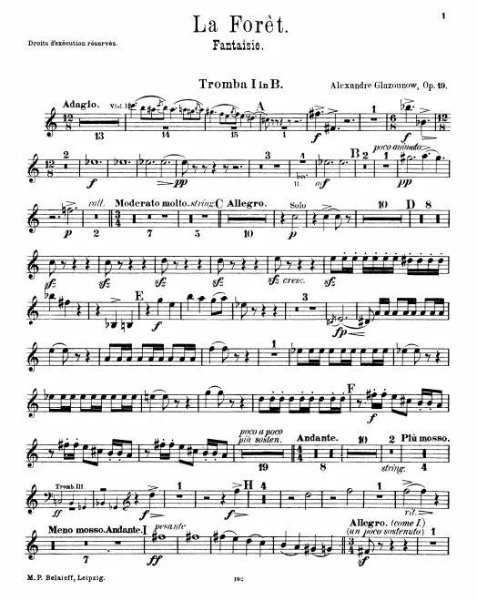 Trumpet 1, 2 (B♭)