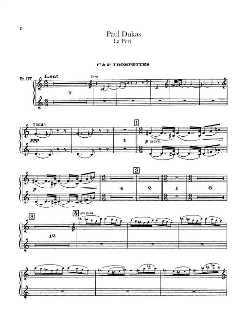 Trumpet 1/2, 3 (in C)