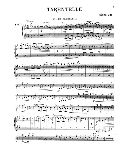 Clarinet 1/2 (B)