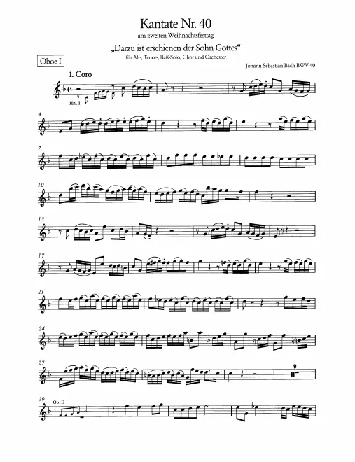 Oboe 1, 2