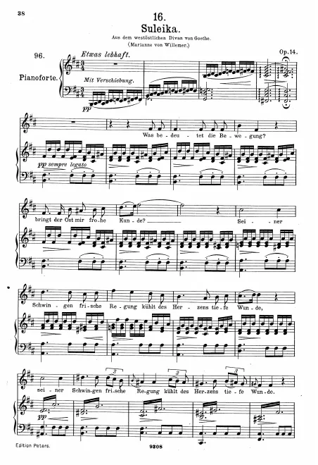 Complete Score (Original / High voice, )