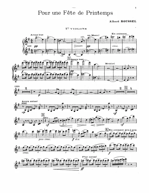Violins I